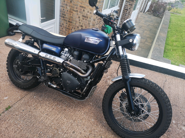triumph scrambler gumtree